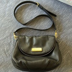 Marc Jacobs black leather crossbody